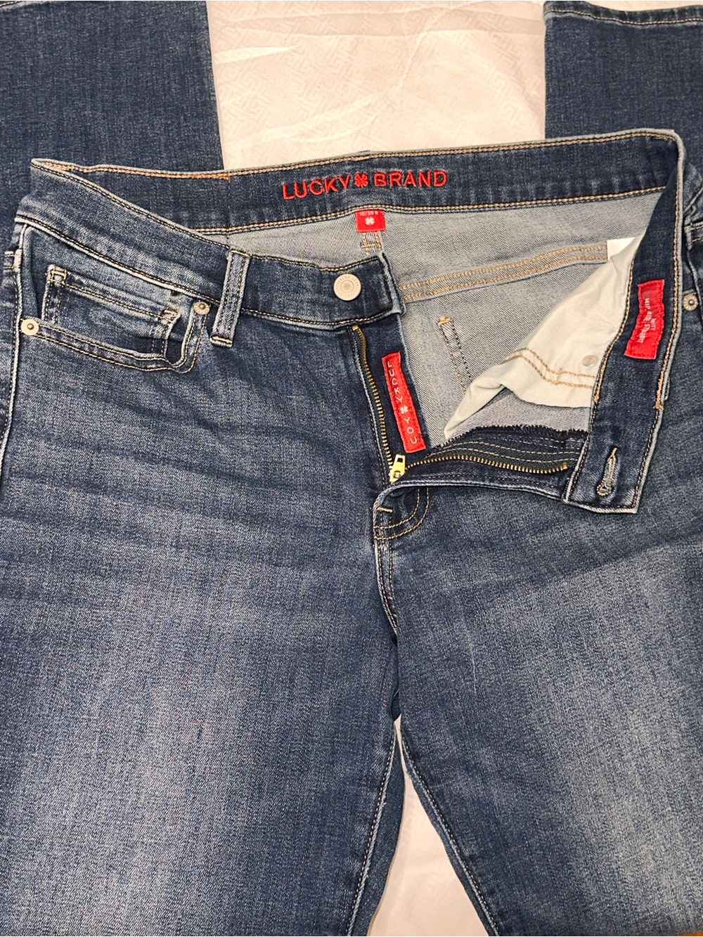 Lucky Brand Women's Skinny Jeans in Medium Blue Wash